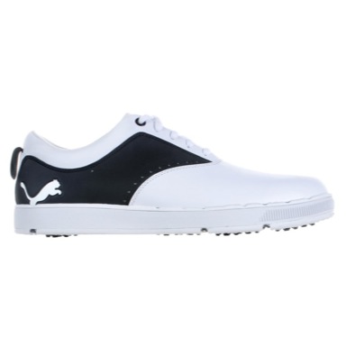Puma PG Derby Golf Shoes White/Black