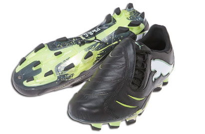 Puma Powercat C 1.10 FG Football Boots Black/Lime