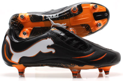 Puma Powercat C 1.10 SG Football Boots Black/Orange