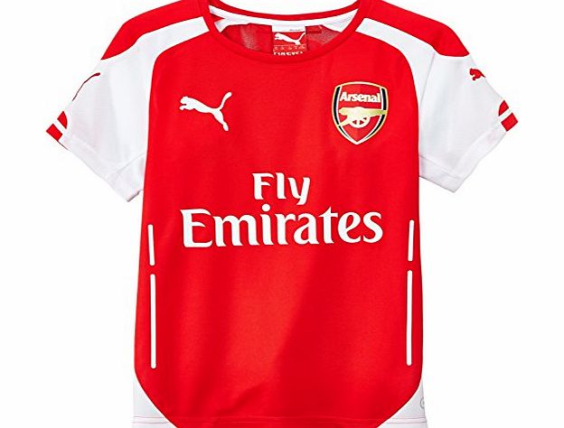  - Childrens Replica Football Jersey - Arsenal Home Kit Red High Risk Red-White Size:176 (EU)