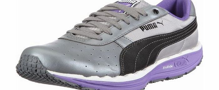 Puma  BodyTrain LS Sheen Wns Sports Shoes - Fitness Womens Gray Grau/steel grey-black-ultra violet Size: 5 (38 EU)