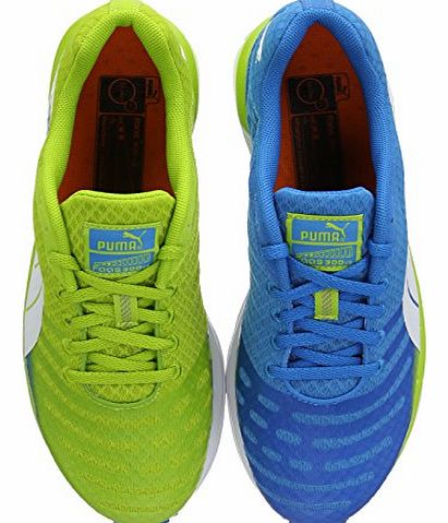  Mens FAAS 300 V3 Running Shoes Methyl Blue/Lime Green/White 8 UK, 42 EU