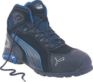 Puma, 1228[^]8492H Rio Mid-Safety Trainer Boots Black Size 11