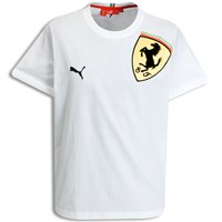 Scuderia Ferrari Graphic T-Shirt - White.