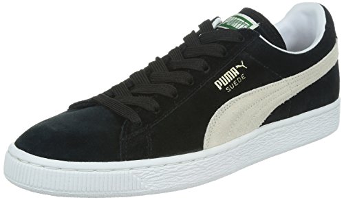 Suede Classic+ Trainers - Black-White