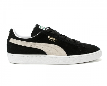 Suede Classic Black/White Trainers