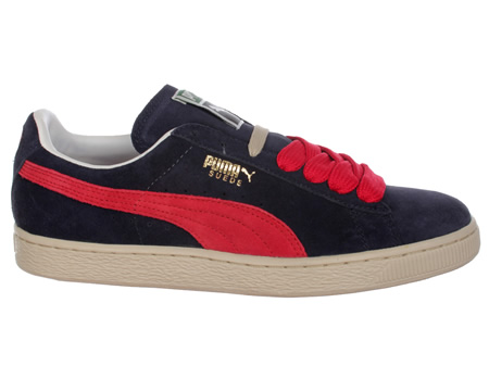 Suede Classic Blue/Red Trainers