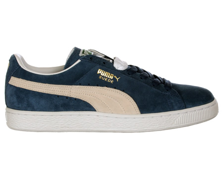 Suede Classic Blue/White Trainers