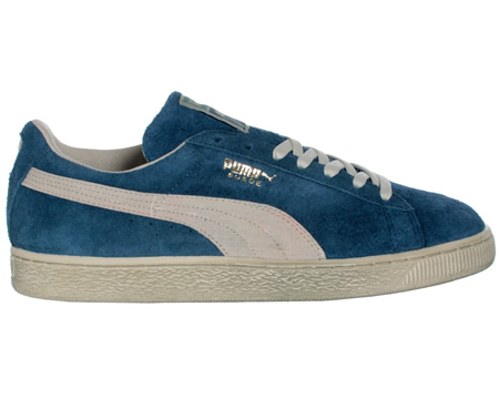 Suede Classic Vintage Blue/White Suede