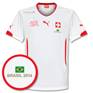 Puma Switzerland Away Shirt 2014 2015 Inc Free Brazil