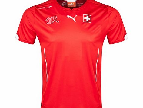 Switzerland Home Shirt 2014/15 744378-01