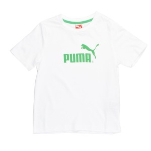 T-Shirts - Puma Flash Logo T-Shirt - White