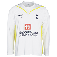 Tottenham Hotspur Home Shirt 2009/10 - Long