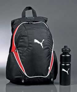 Track Training Backpack and Water Bottle