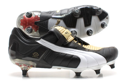 Puma V-Konstrukt III SG Football Boots Black/Gold