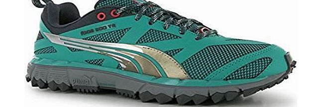 Puma Womens Faas 500 TR Ladies Sports Running Shoes Trainers Footwear Green/Silver UK 4.5
