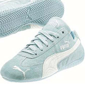 Womens Speed Cat Sd - Pearl Blue/White.