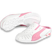 Puma Womens Sprint Clog - White/Pink.