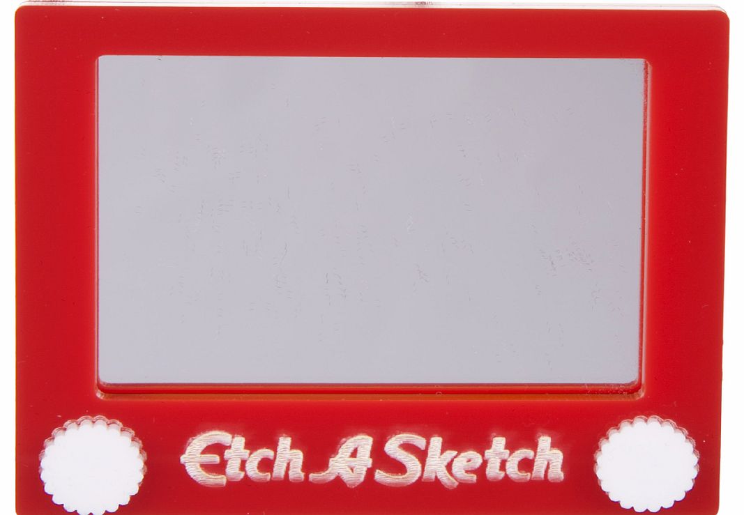 Retro Etch-A-Sketch Pocket Mirror