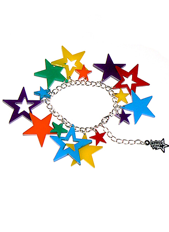 Starburst Perspex Bracelet