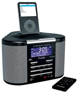 Chronos iDock DAB/FM Clock Radio with iPod Dock