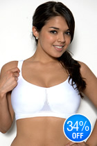 PURE LIME H IMPACT SUPPORT BRA WHITE