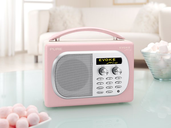 Mio DAB Radio Pink
