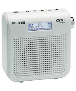 One Mini DAB/FM Radio White