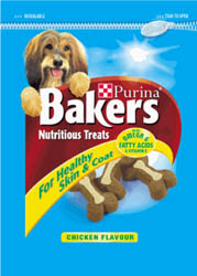 Purina Bakers Nutritious treats for dogs