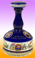 PUSSERS Trafalgar 15yo Ceramic Decanter 1 Litre Bottle