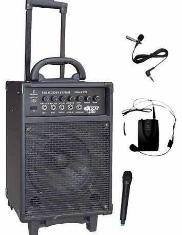 Pyle-Pro PWMA370 Wireless Rechargeable Portable PA System