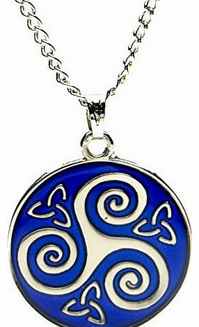 PYNK Jewellery Mood Changing Celtic Trinity Pendant Necklace