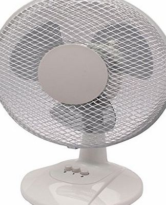 Q-Connect Q Connect 230mm/9 inch 2 Speed Desktop Fan