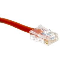 Qlty Cat5E Assembled Unbooted Cable - 15M - Orange