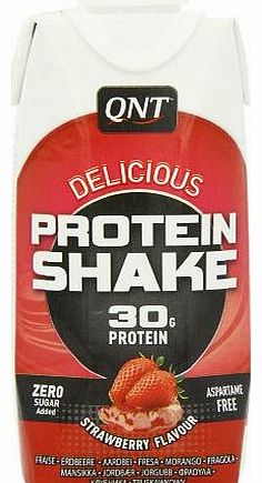 Delicious Whey Protein Shake - High Protein, Low Fat Recovery Drink Strawberry Flavour - 12 x 330 ml Cartons