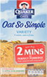 Quaker Oatso Simple Variety (10 per pack - 297g)