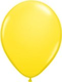 5 Inch Latex Balloons Standard Yellow (Pk 100)