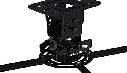 QualGear PRB-717-BLK Universal Ceiling Mount Projector