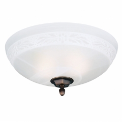 Quality Lighting Hannah Large Traditional Ceiling Light in Bronze