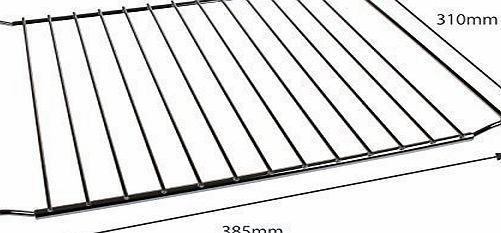 Qualtex Universal Chrome Plated Adjustable Extendable Oven Cooker Shelf Rack Grid Compatible with AEG Electrolux Zanussi Cookers