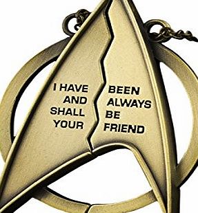 Quantum Mechanix QST070 Star Trek Friendship Necklace