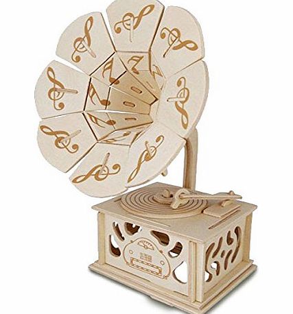 Quay Gramophone - QUAY Woodcraft Construction Kit FSC