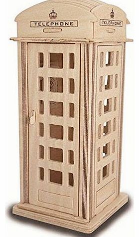 Quay Phone Box - QUAY Woodcraft Construction Kit FSC