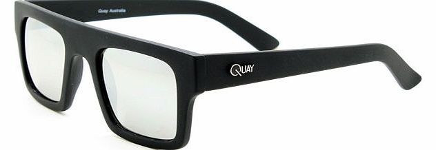 Quay Womens Quay Maboo Sunglasses - Black/Mirror