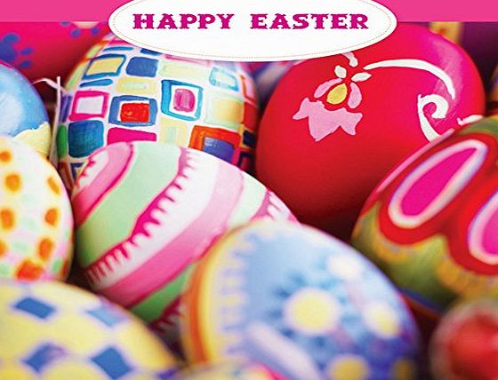 Quayside Cards Painted Eggs Easter 5 Card Pack