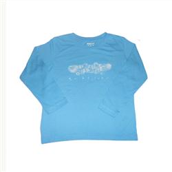 Boys Quickskate LS T-Shirt - Teal Blue