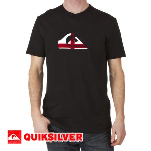 Quicksilver Quiksilver T-Shirts - Quiksilver Basic Flag
