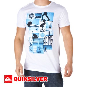 Quiksilver T-Shirts - Quiksilver Dane Mosaic