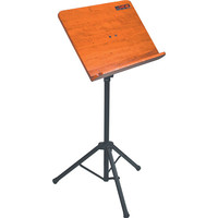 Quiklok Orchestra Sheet Stand With Wood Music Desk
