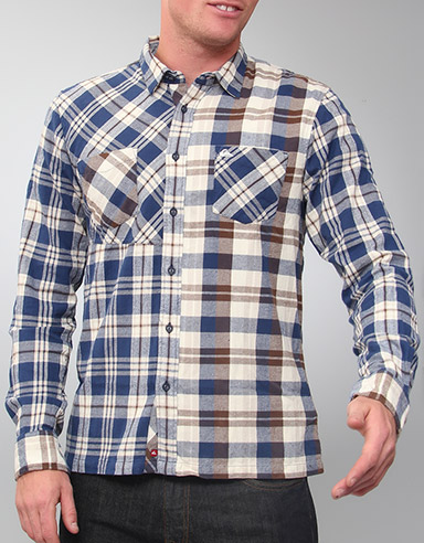 Alivio Flannel shirt - Nautical
